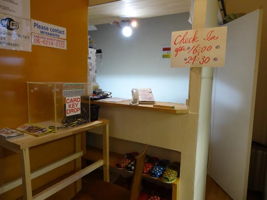 Sakura Guest House Dotonbori - Male And Female Ok Osaka